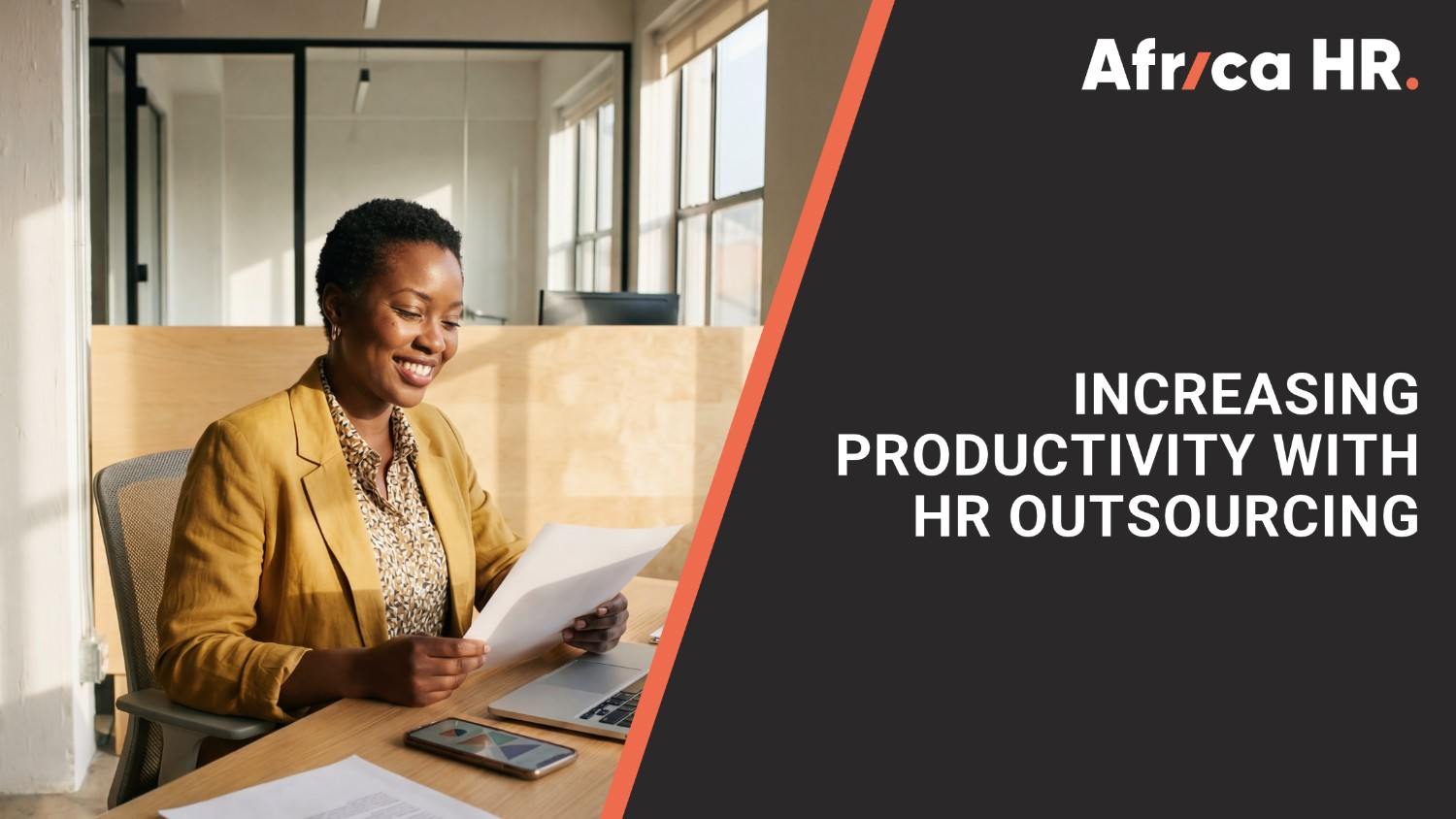 Blog visual for Increasing productivity with HR Outsourcing