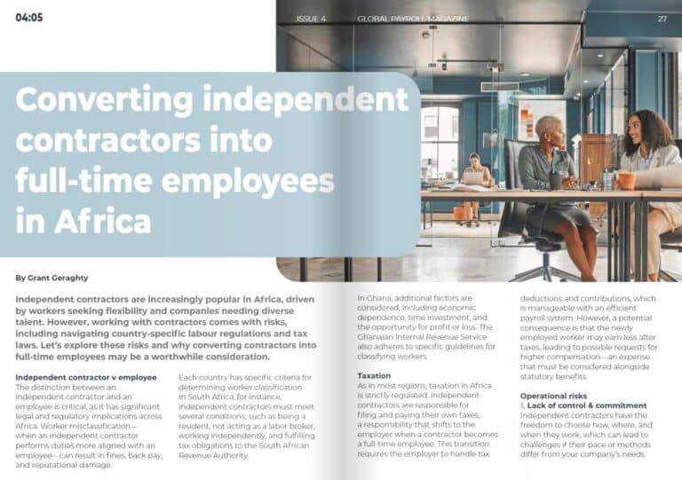 GPA Article Independent Contractors