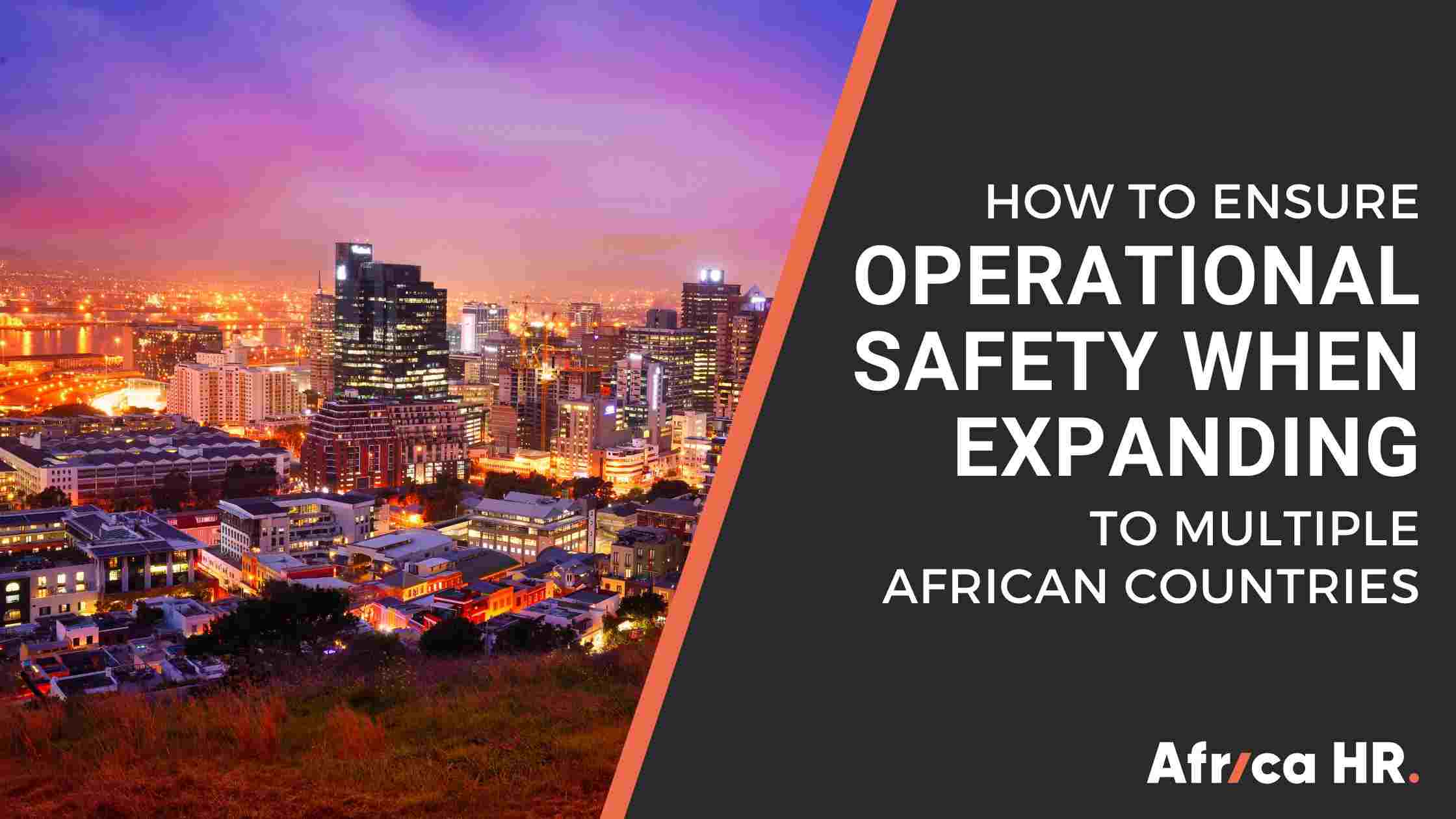 How to ensure operational safety