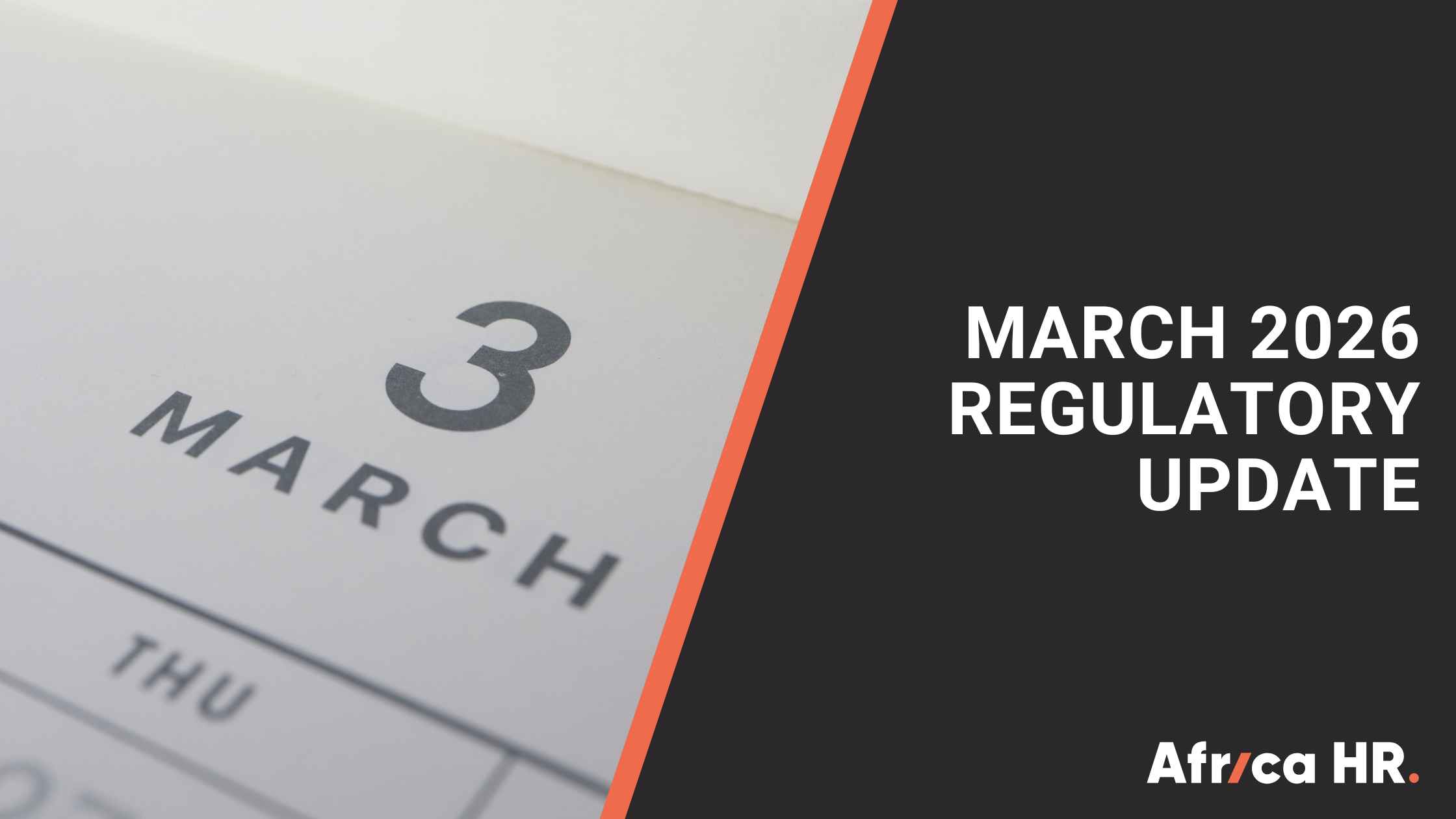 Blog visual for March 2026 Regulatory Update