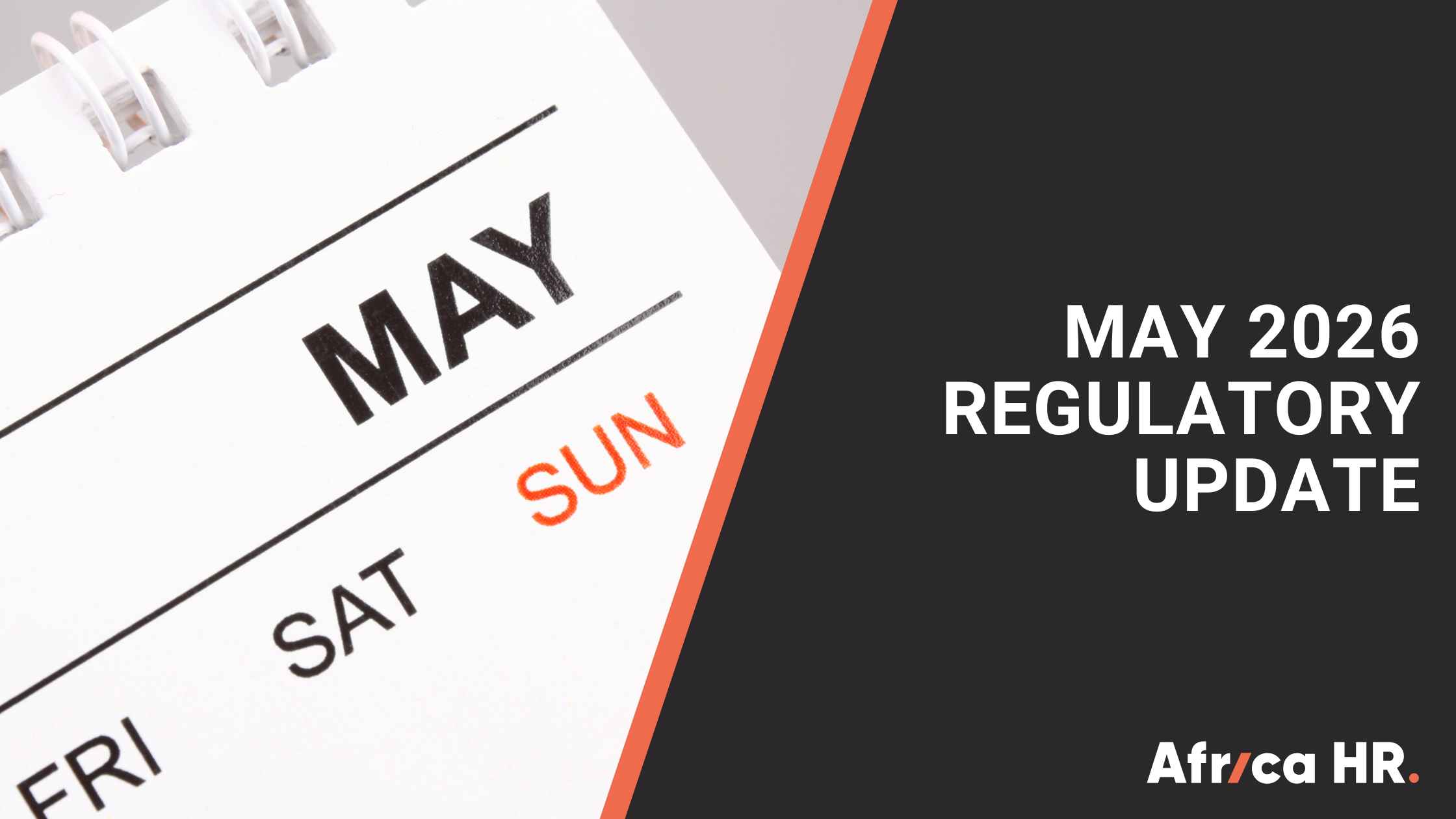 Blog visual for May 2026 Regulatory Update