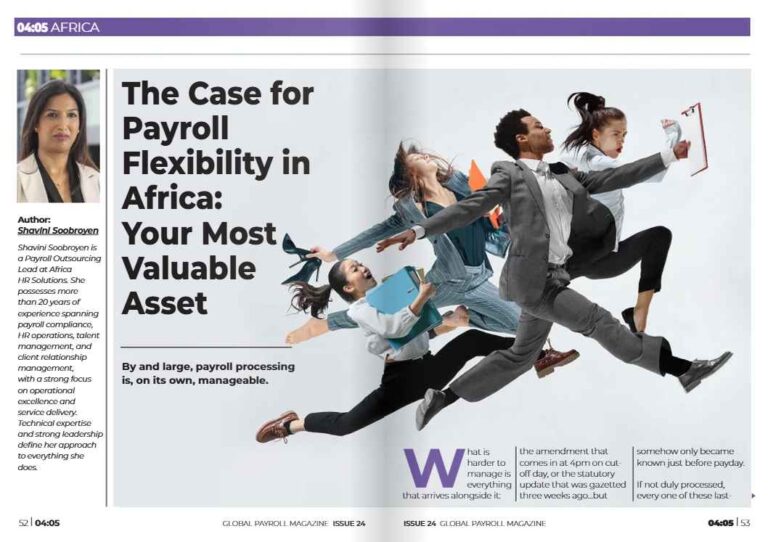 Visual for Payroll Flexibility in Africa
