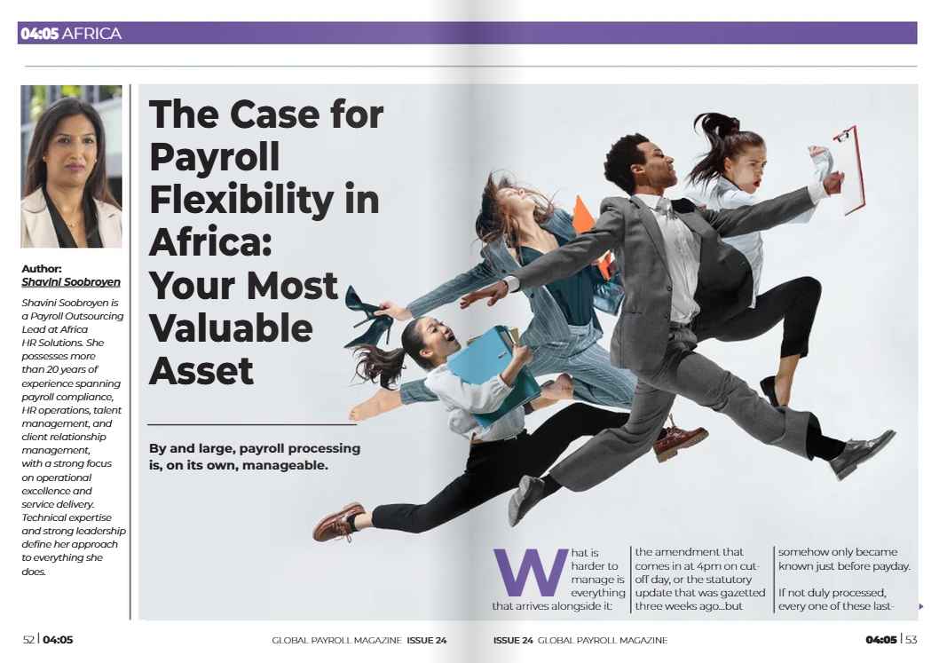 Visual for Payroll Flexibility in Africa