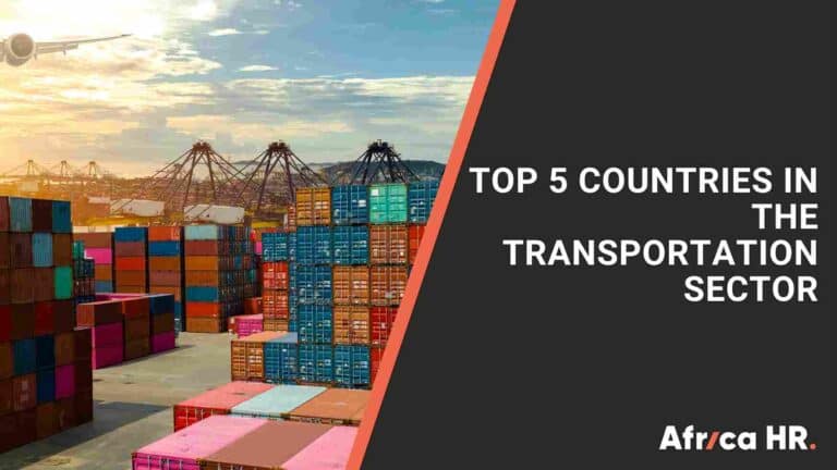 Blog visual for Transportation sector in Africa