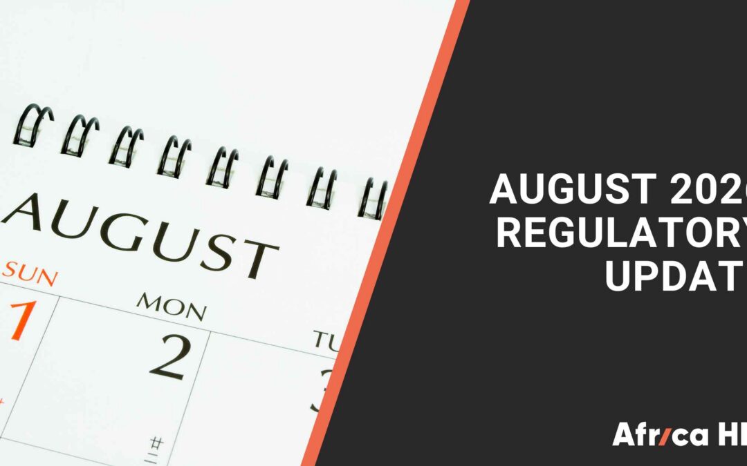 August 2026 Africa Regulatory Updates Round-Up