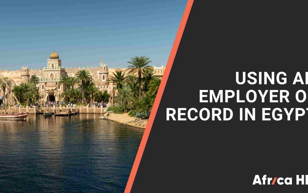 The Advantages of Using an EOR in Egypt